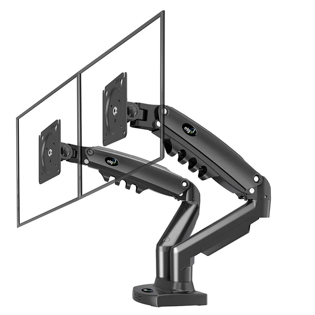 Suporte Ergonômico Articulado de Mesa ELG F160N 17” á 35”