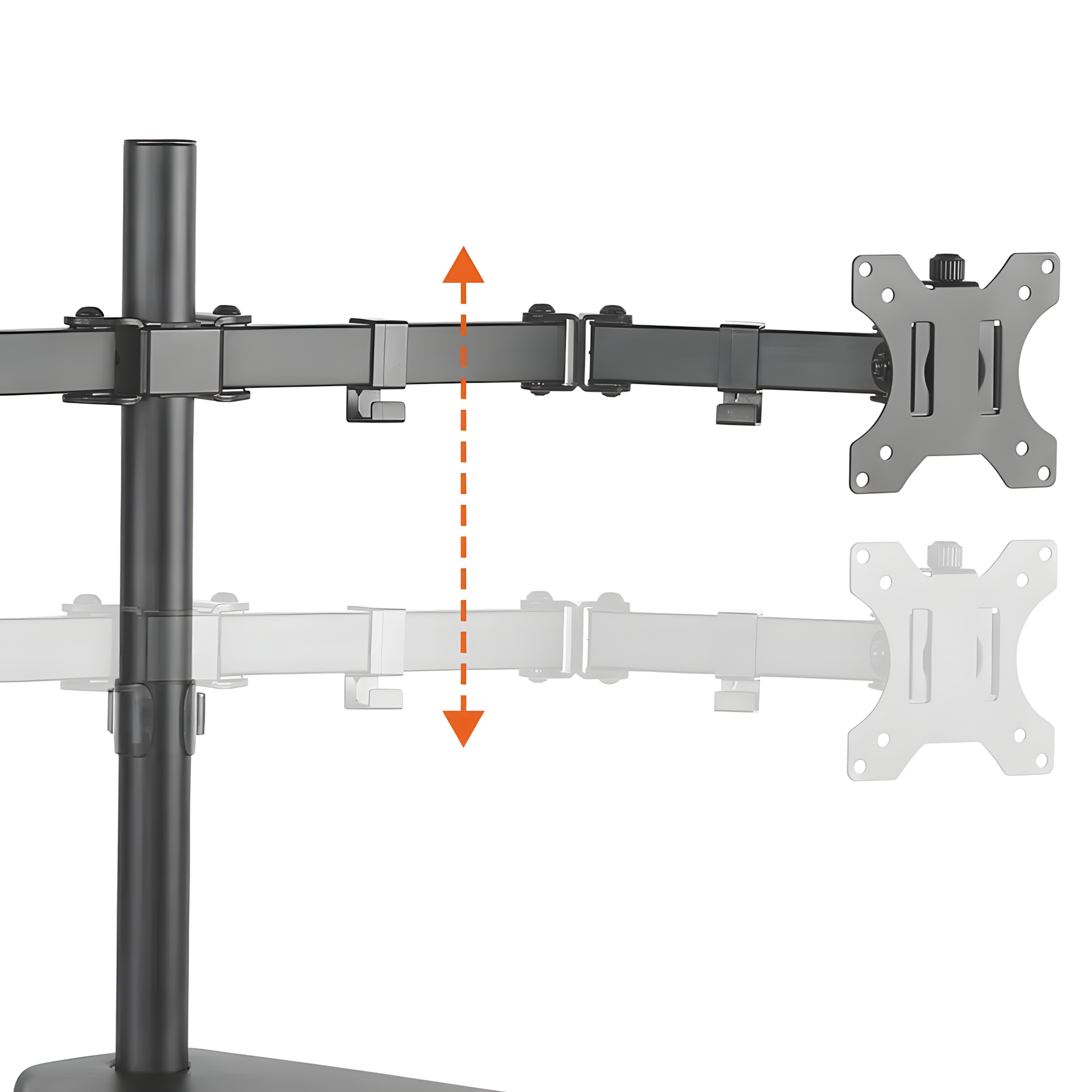 Suporte Duplo ELG T1224N de Mesa para Monitor 17” até 32”