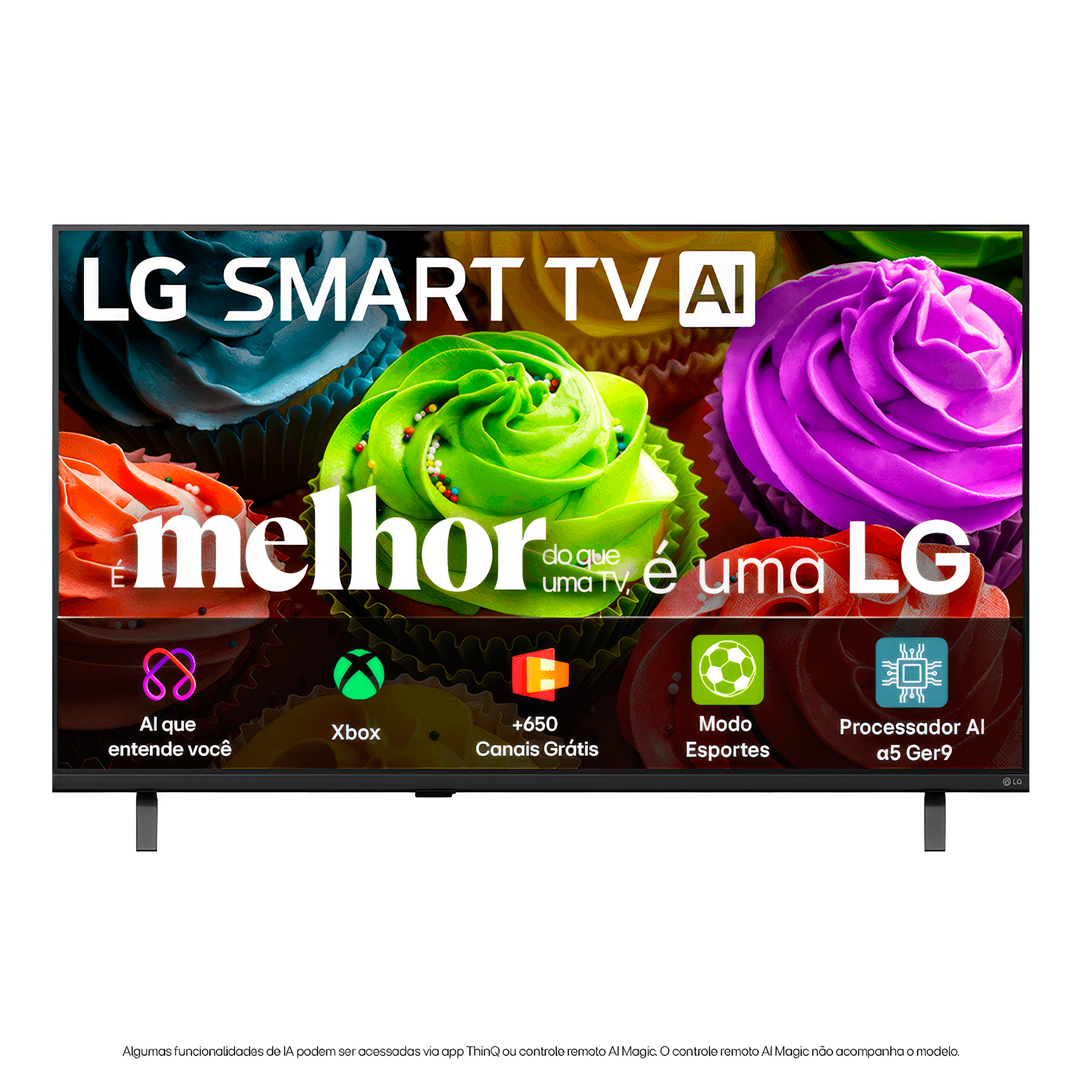 Smart Tv LG 32LB650BPSA 32” LCD HD Alpha 5 AI Gen9 HDR10 Pro