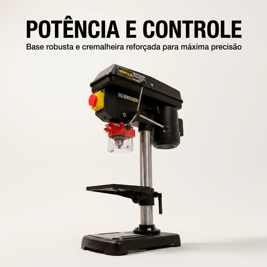 Furadeira de Bancada Schulz FSB13P PRATIKA 1/2” 50mm 4P 250W