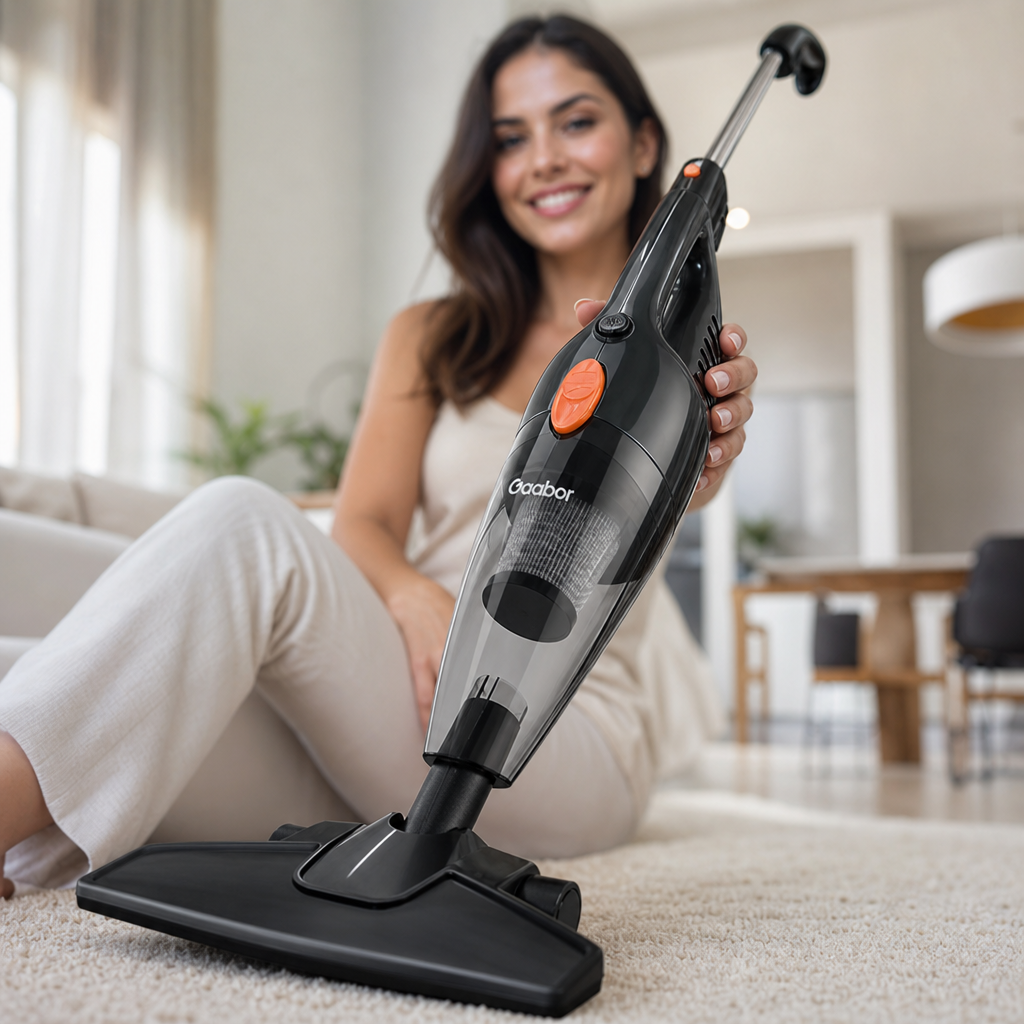 Aspirador de Pó Vertical Gaabor GVCW-M15A 2 em 1 650W