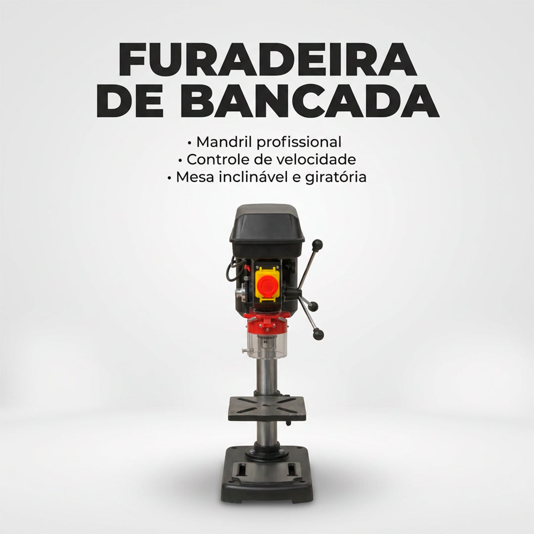 Furadeira de Bancada Schulz FSB13P PRATIKA 1/2” 50mm 4P 250W