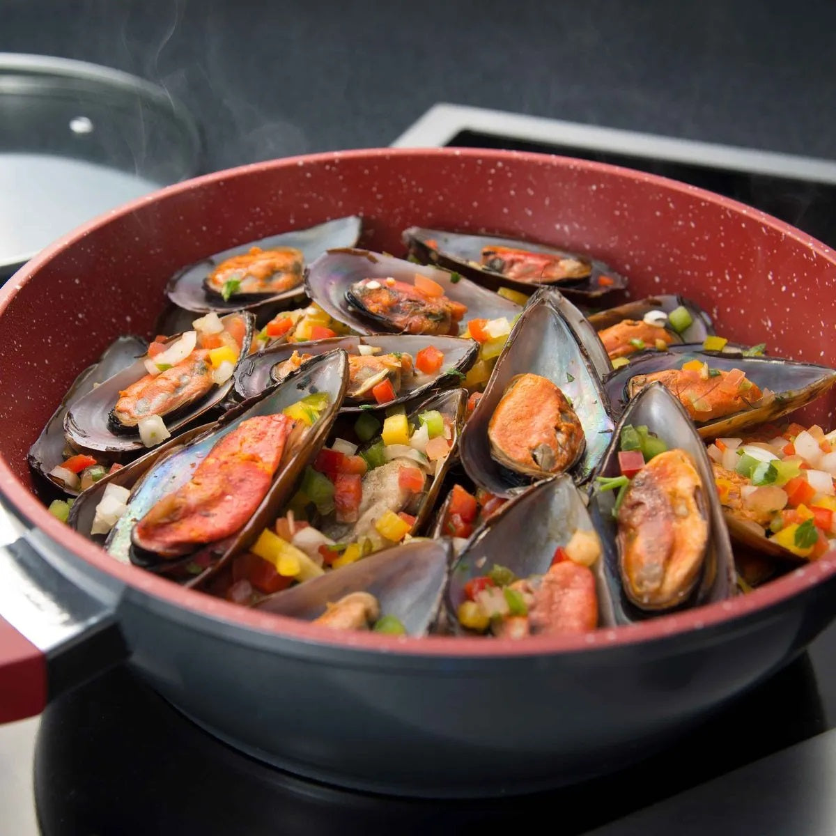 Panela Polishop Day by Day Antiaderente 2,7L Cabo Fixo 24cm