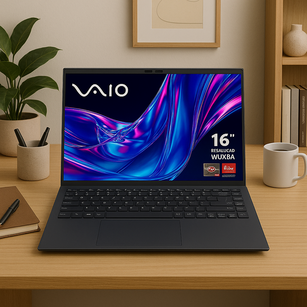 Notebook Vaio Fe16 Ryzen 7 16gb 516 SSD 16 Linux