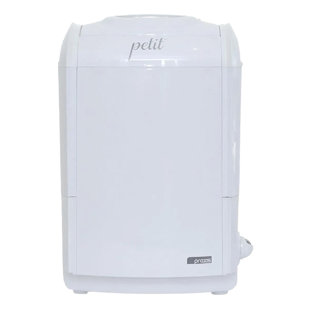 Mini Lavadora Portátil Praxis Petit 1,2kg Semiautomática 50W