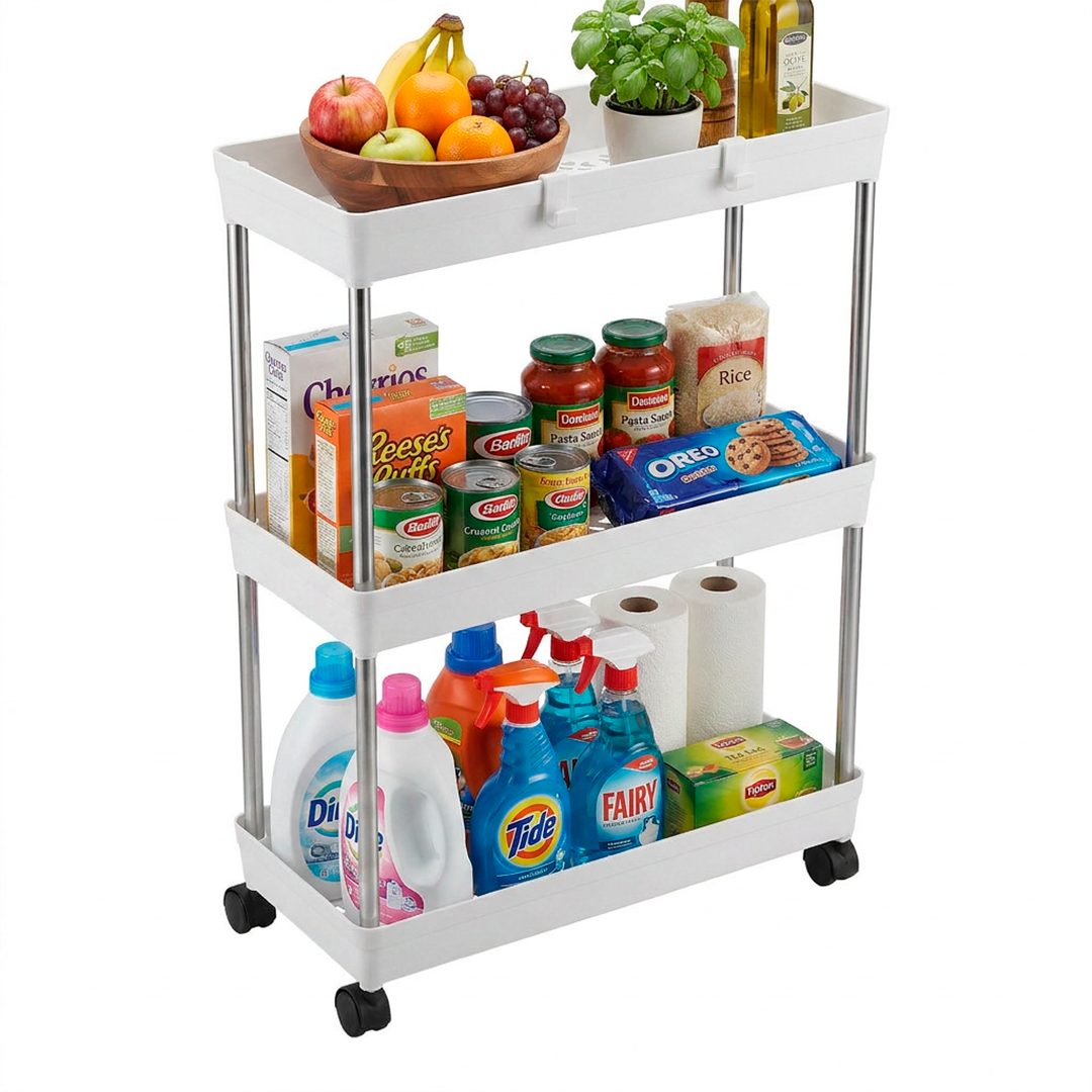 Organizador 3 Estantes Metal Decoteam DME-014 Multiuso