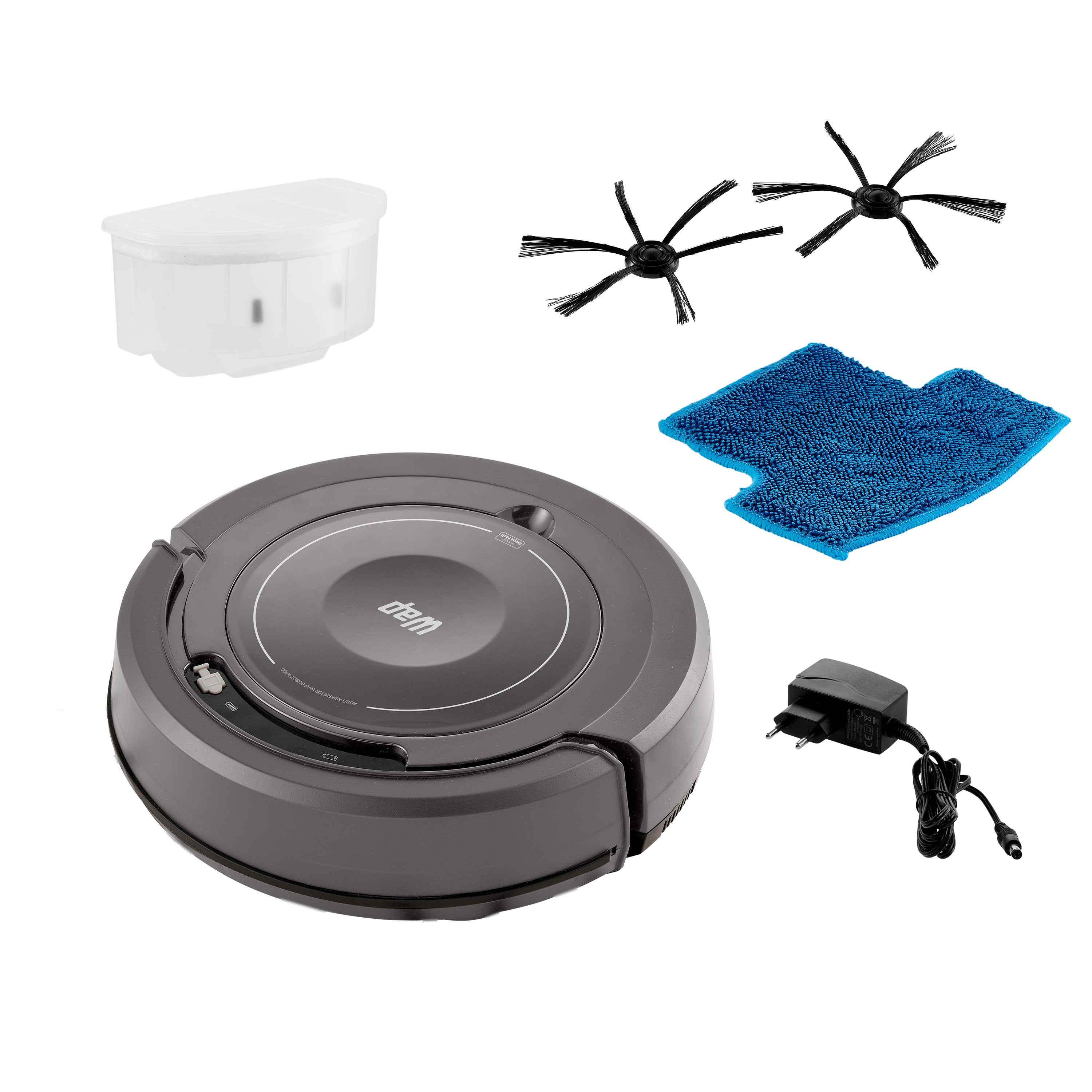 Aspirador de Pó Robot WAP W100c Automatico 3 em 1 30W