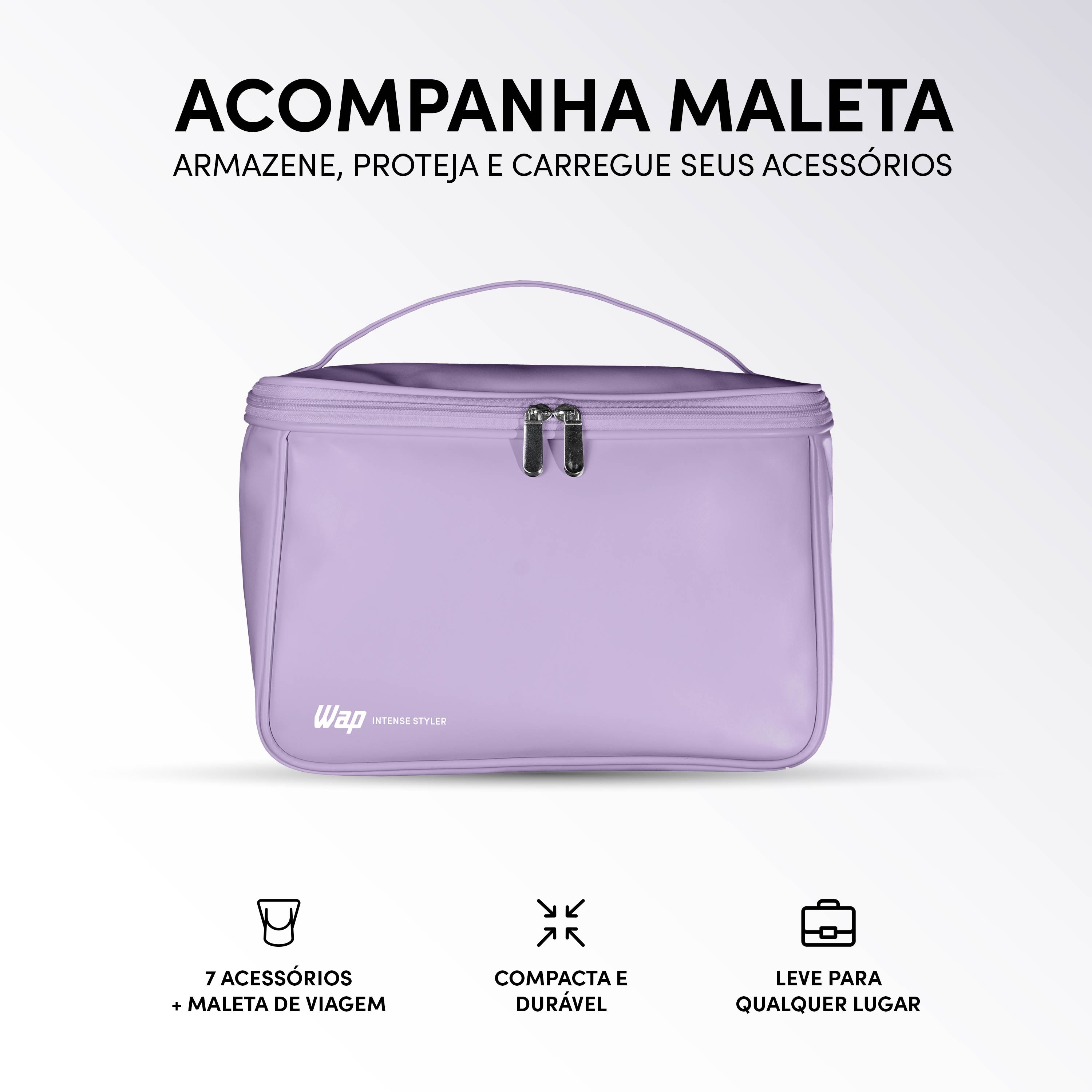 Secador e Modelador WAP INTENSE STYLER WS1600 Motor Digital