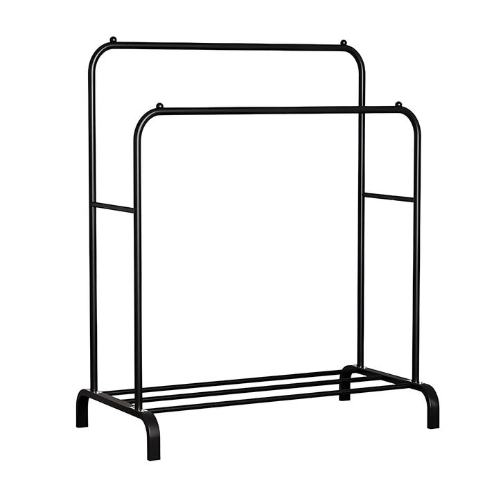 Cabideiro Duplo Decoteam DDR-012 com Sapateira em Metal