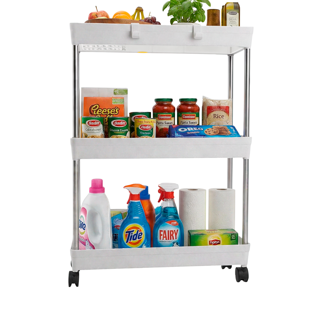 Organizador 3 Estantes Metal Decoteam DME-014 Multiuso