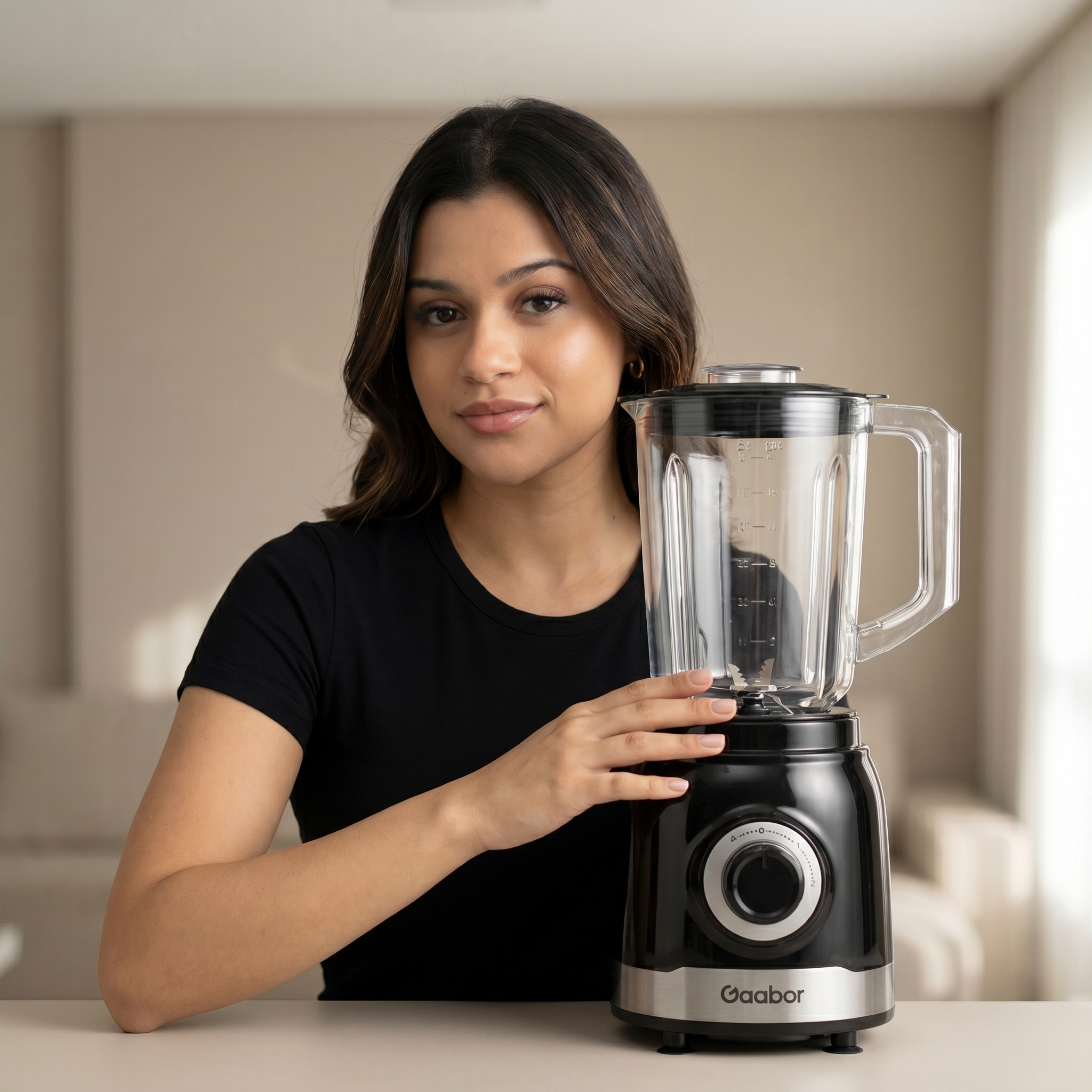 Liquidificador Gaabor Creamy JM-16M02AS 3 em 1 1000W