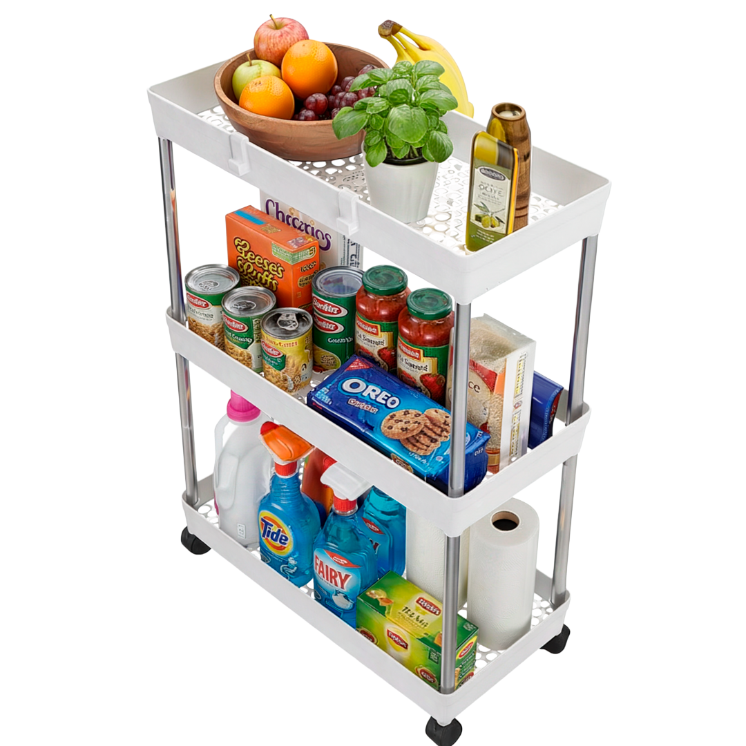 Organizador 3 Estantes Metal Decoteam DME-014 Multiuso