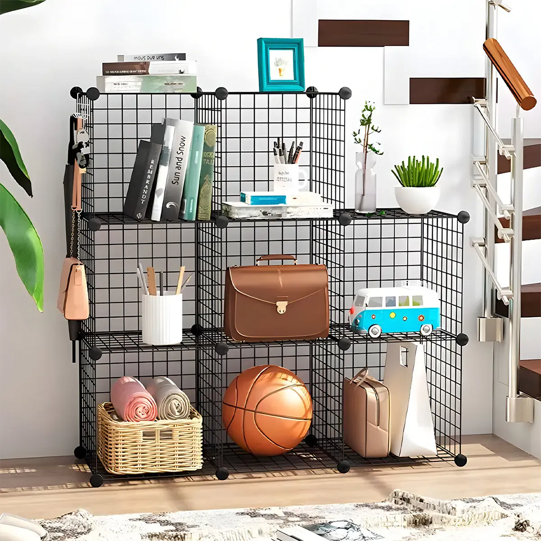 Estante Organizadora Metal Decoteam DDR-015 Grade Resistente
