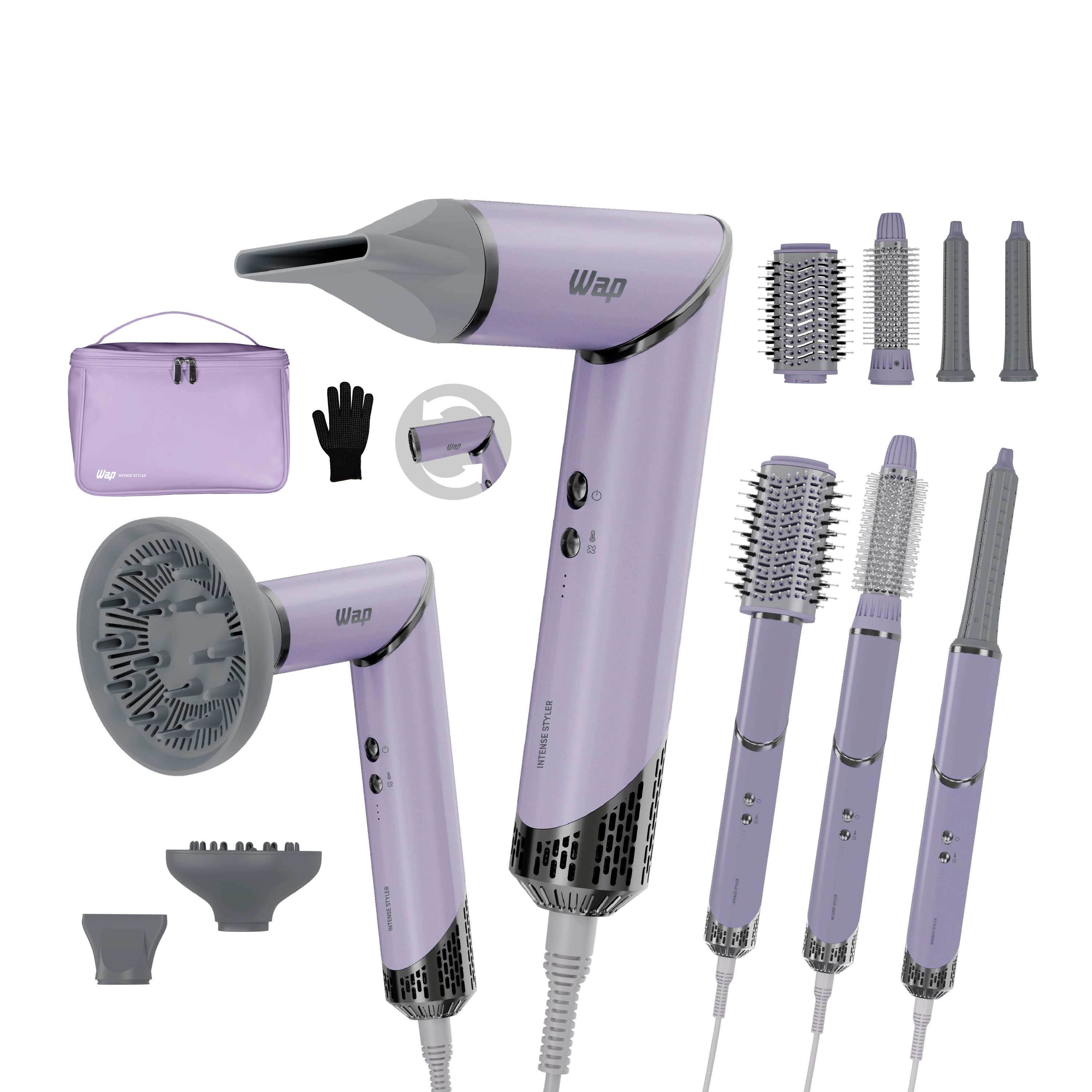 Secador e Modelador WAP INTENSE STYLER WS1600 Motor Digital