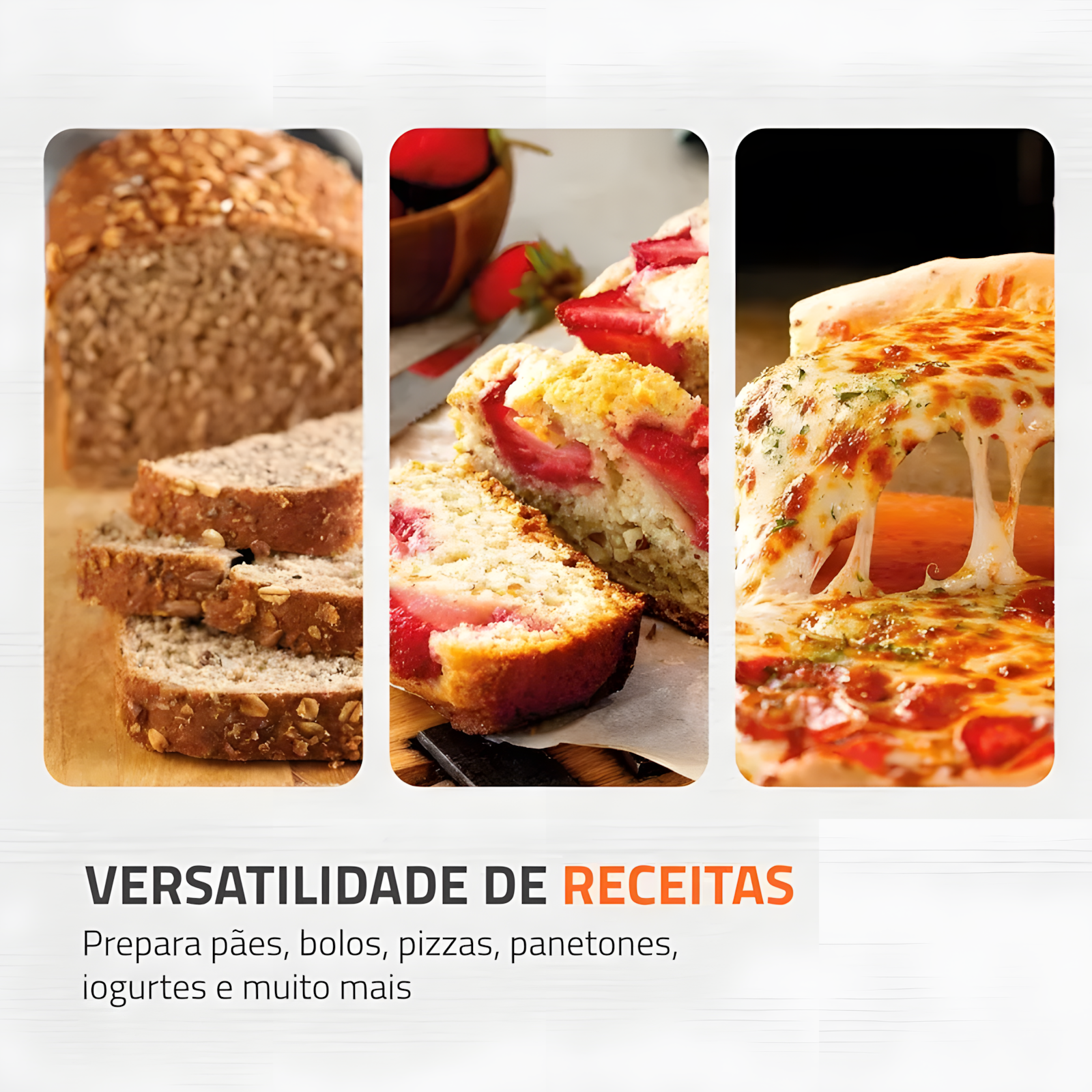 Panificadora Mondial Master Bread 19 Programas Digital 700W