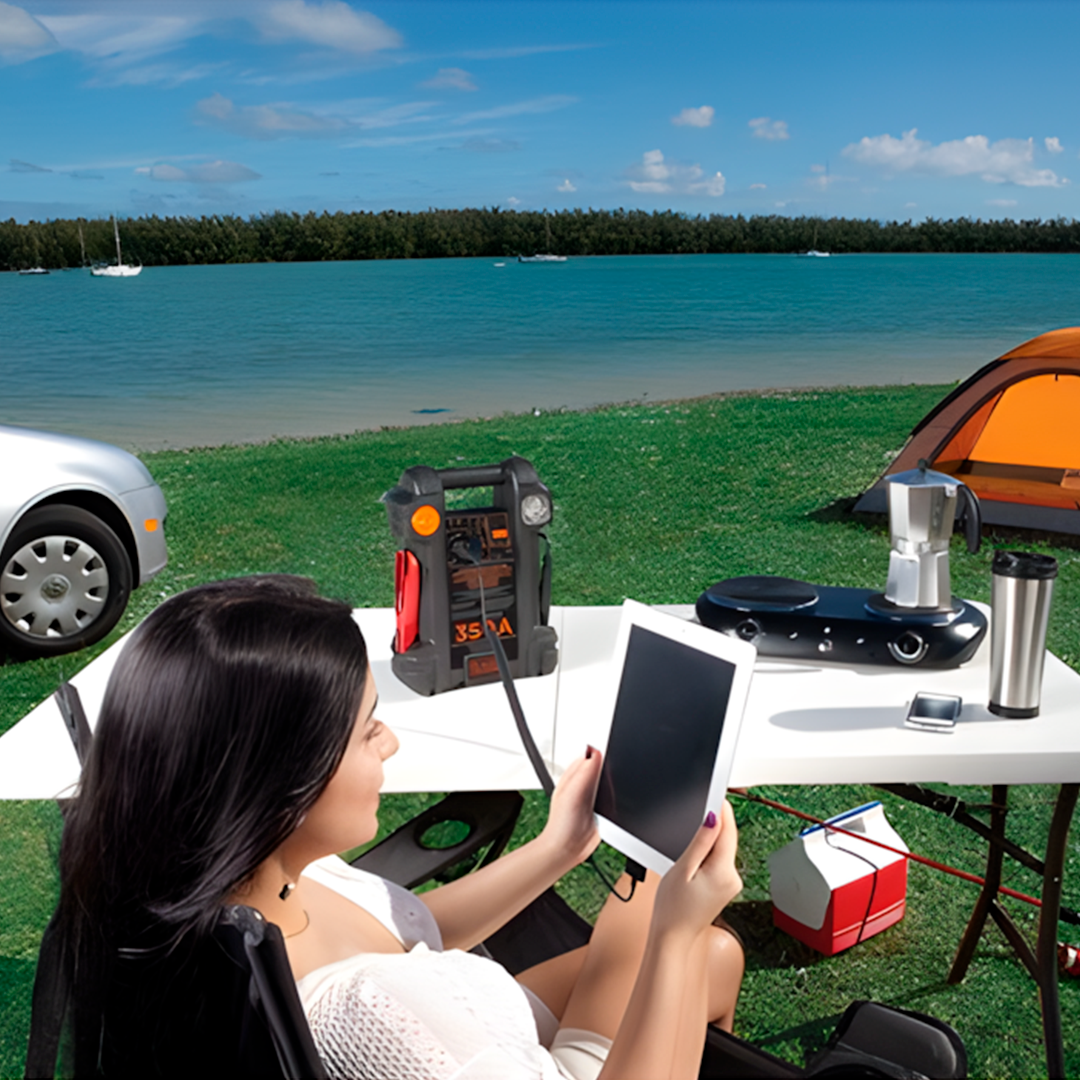 Auxiliar de Partida Black+Decker JS350CC-BR 350A Bivolt