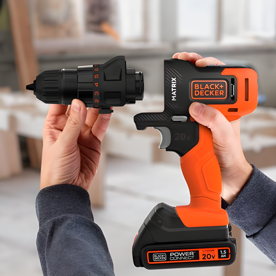 Jogo De Ferramentas Black+decker Mtx20k6a-br 6 Em 1 Bivolt