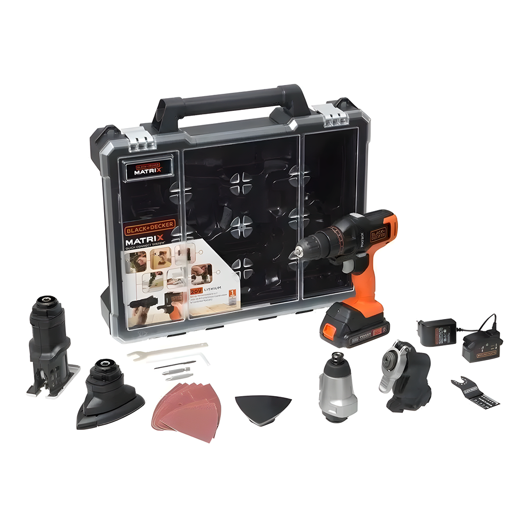 Jogo De Ferramentas Black+decker Mtx20k6a-br 6 Em 1 Bivolt