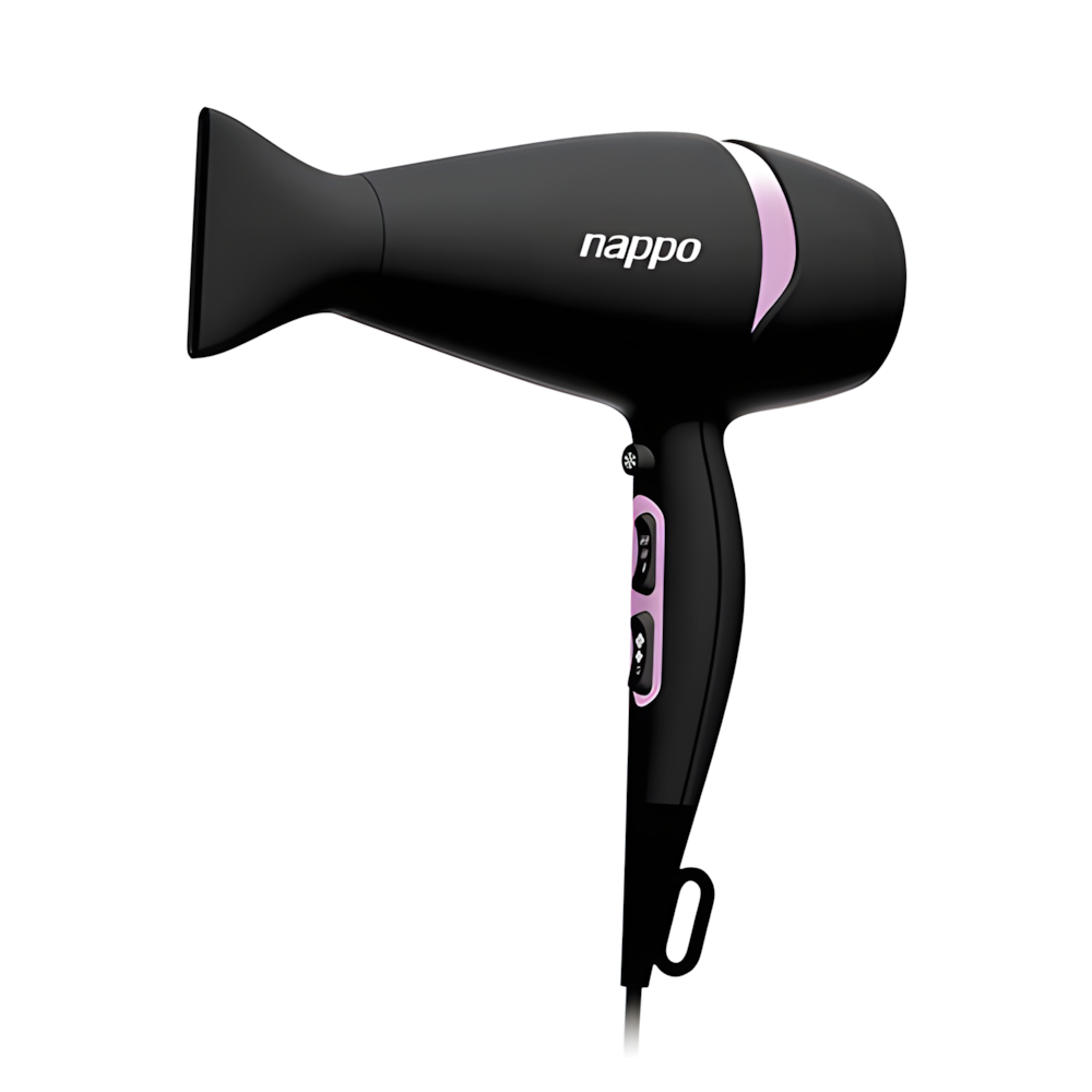 Kit Nappo 3 em 1 Secador Chapinha Modelador de Cachos 1500W