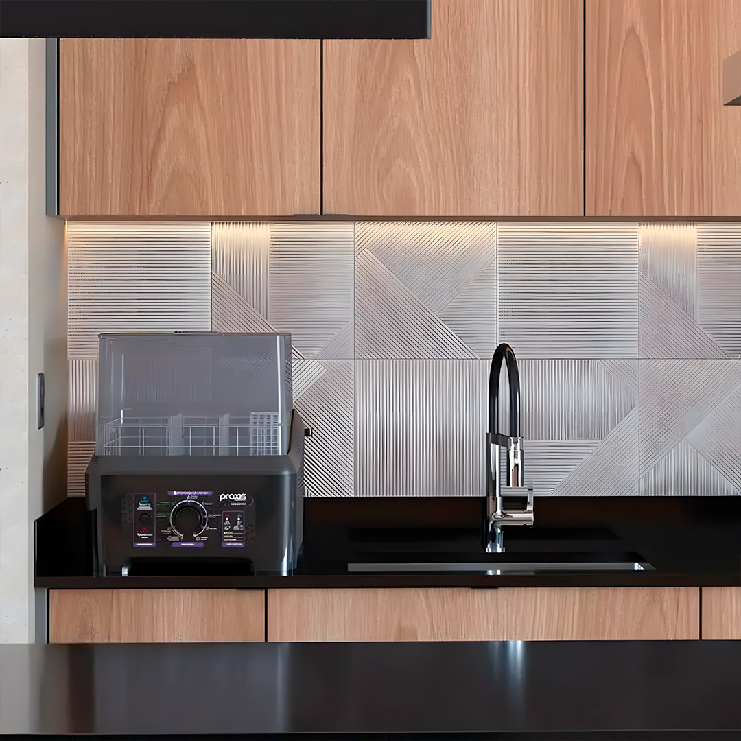 Lava-Louça Praxis Portátil LLP 3L 8 Programa de Lavagem 415W