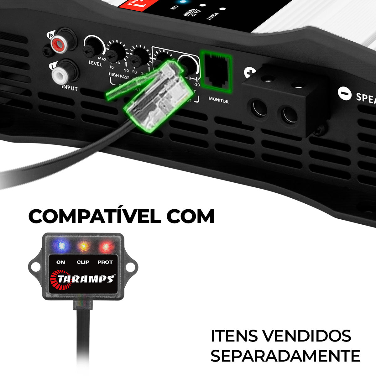Módulo Amplificador Taramps MD 3000.1 4OHMs Classe D 3000W