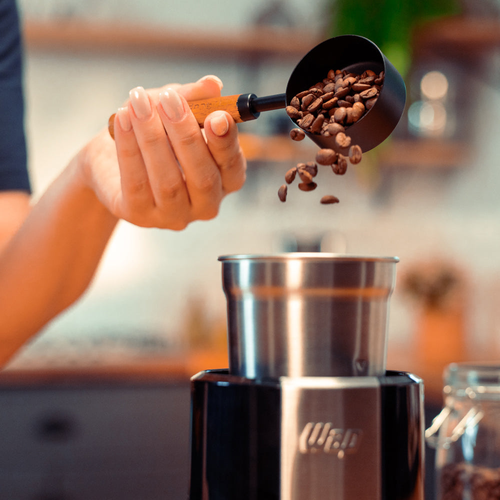 Moedor Café Wap Aroma Wmc200 Grãos Inox Prático Rápido 200W