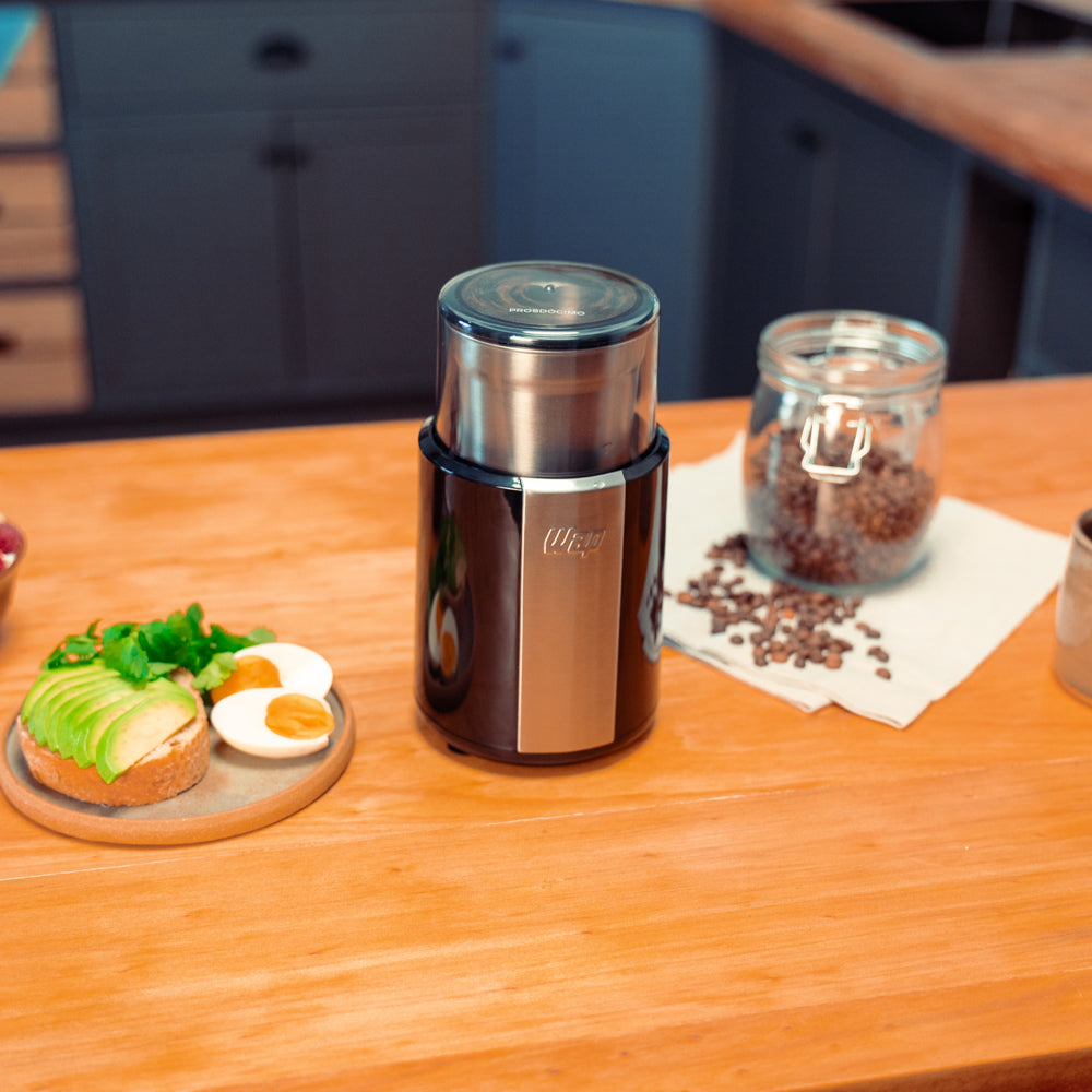 Moedor Café Wap Aroma Wmc200 Grãos Inox Prático Rápido 200W