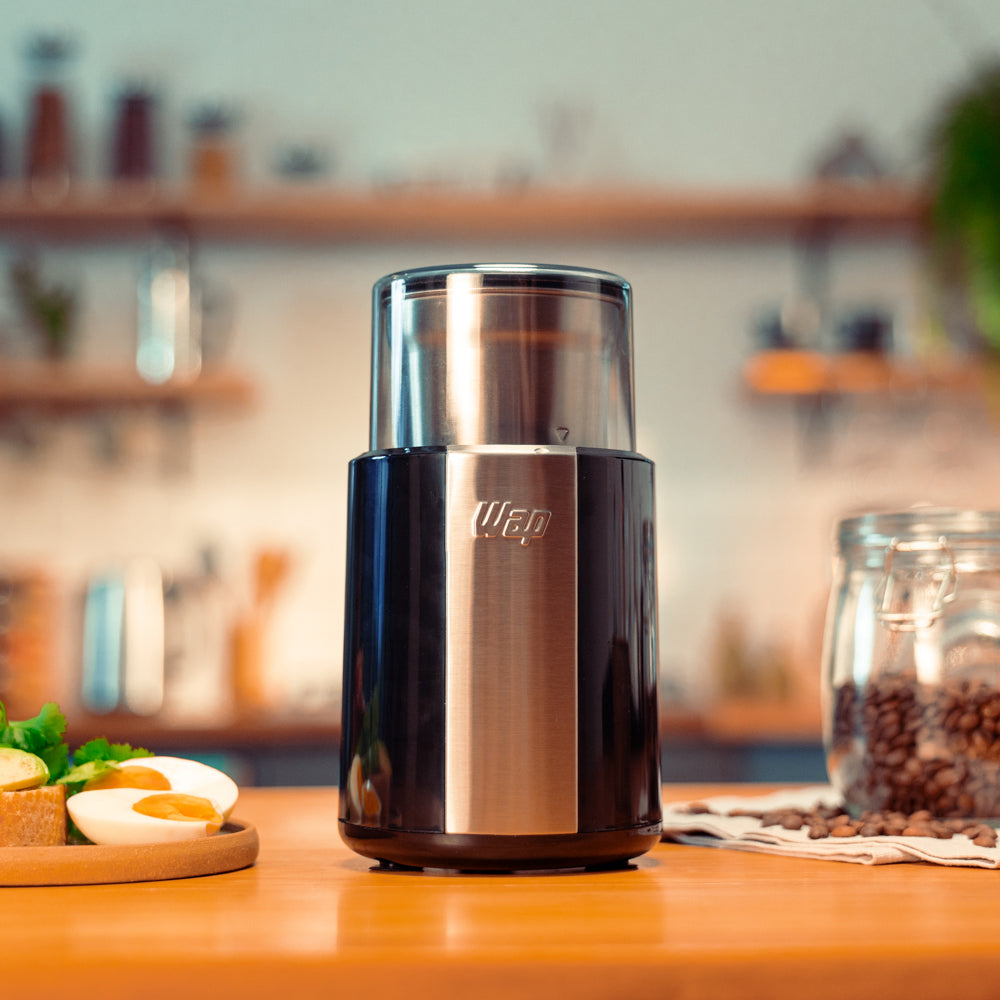 Moedor Café Wap Aroma Wmc200 Grãos Inox Prático Rápido 200W