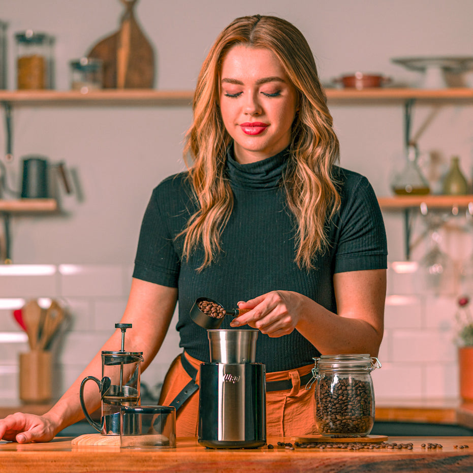 Moedor Café Wap Aroma Wmc200 Grãos Inox Prático Rápido 200W