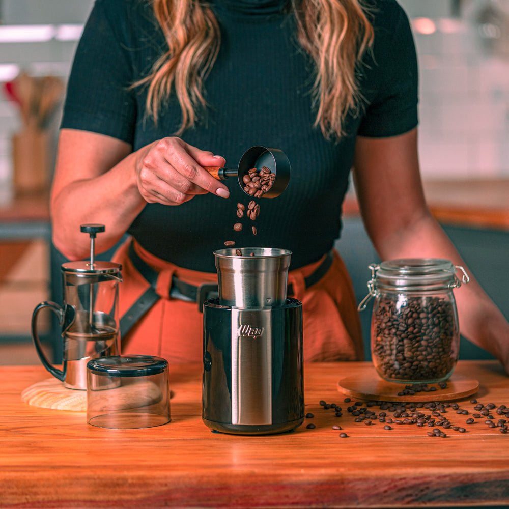 Moedor Café Wap Aroma Wmc200 Grãos Inox Prático Rápido 200W