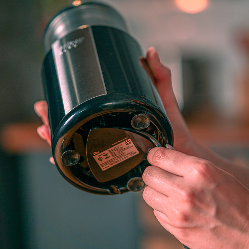 Moedor Café Wap Aroma Wmc200 Grãos Inox Prático Rápido 200W