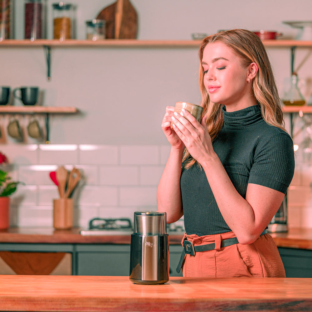 Moedor Café Wap Aroma Wmc200 Grãos Inox Prático Rápido 200W