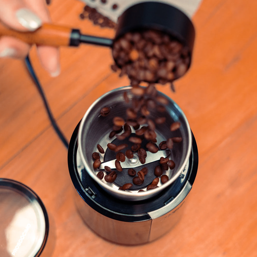 Moedor Café Wap Aroma Wmc200 Grãos Inox Prático Rápido 200W