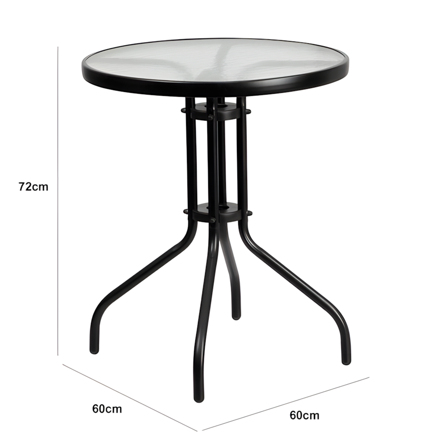 Conjunto de Mesa com 2 Cadeiras Empoli EM-6021 para Jardim