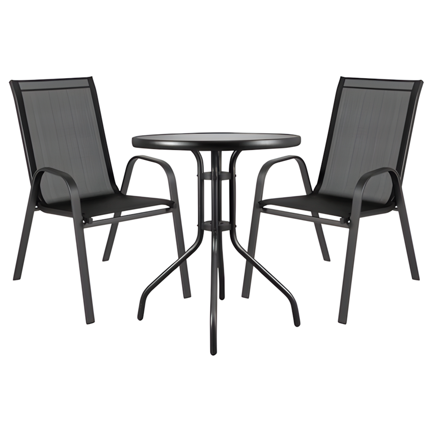 Conjunto de Mesa com 2 Cadeiras Empoli EM-6021 para Jardim