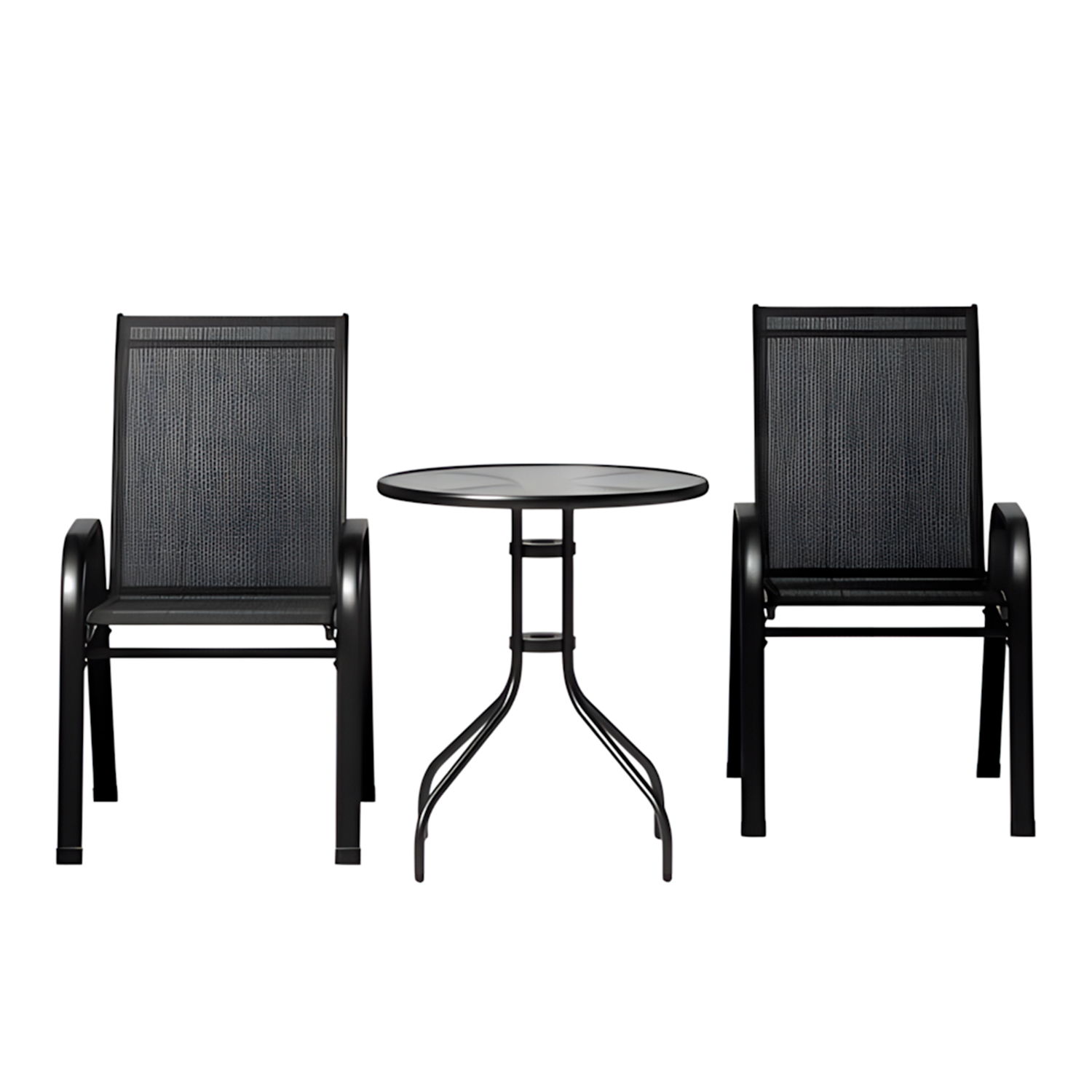 Conjunto de Mesa com 2 Cadeiras Empoli EM-6021 para Jardim