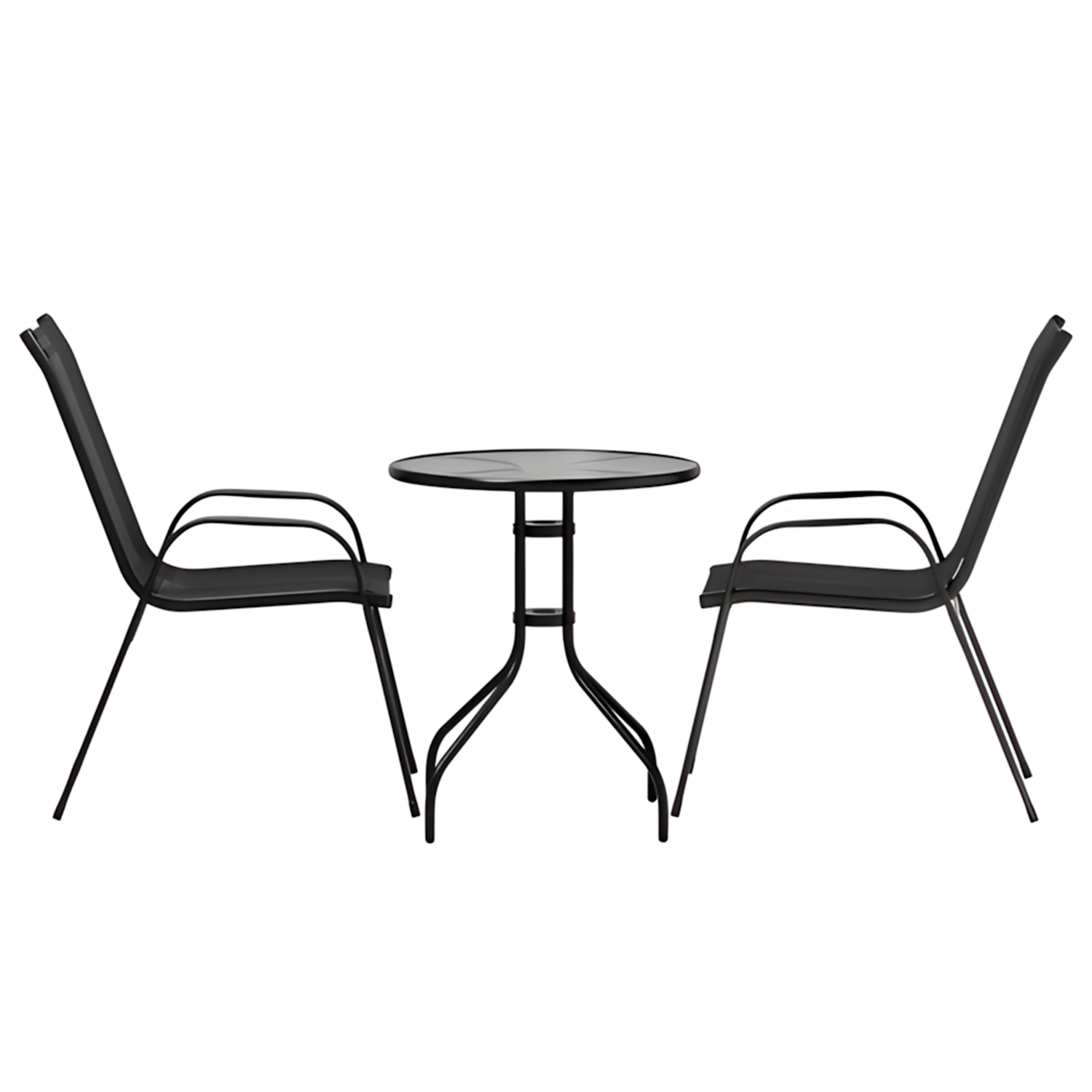 Conjunto de Mesa com 2 Cadeiras Empoli EM-6021 para Jardim