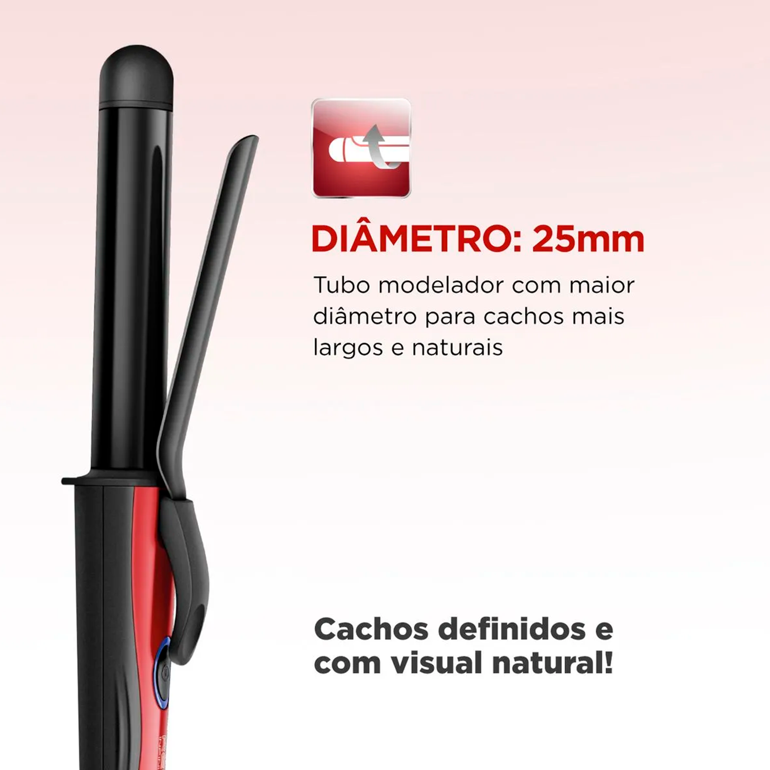 Modelador De Cachos Mondial Infinity Em-12 Bivolt