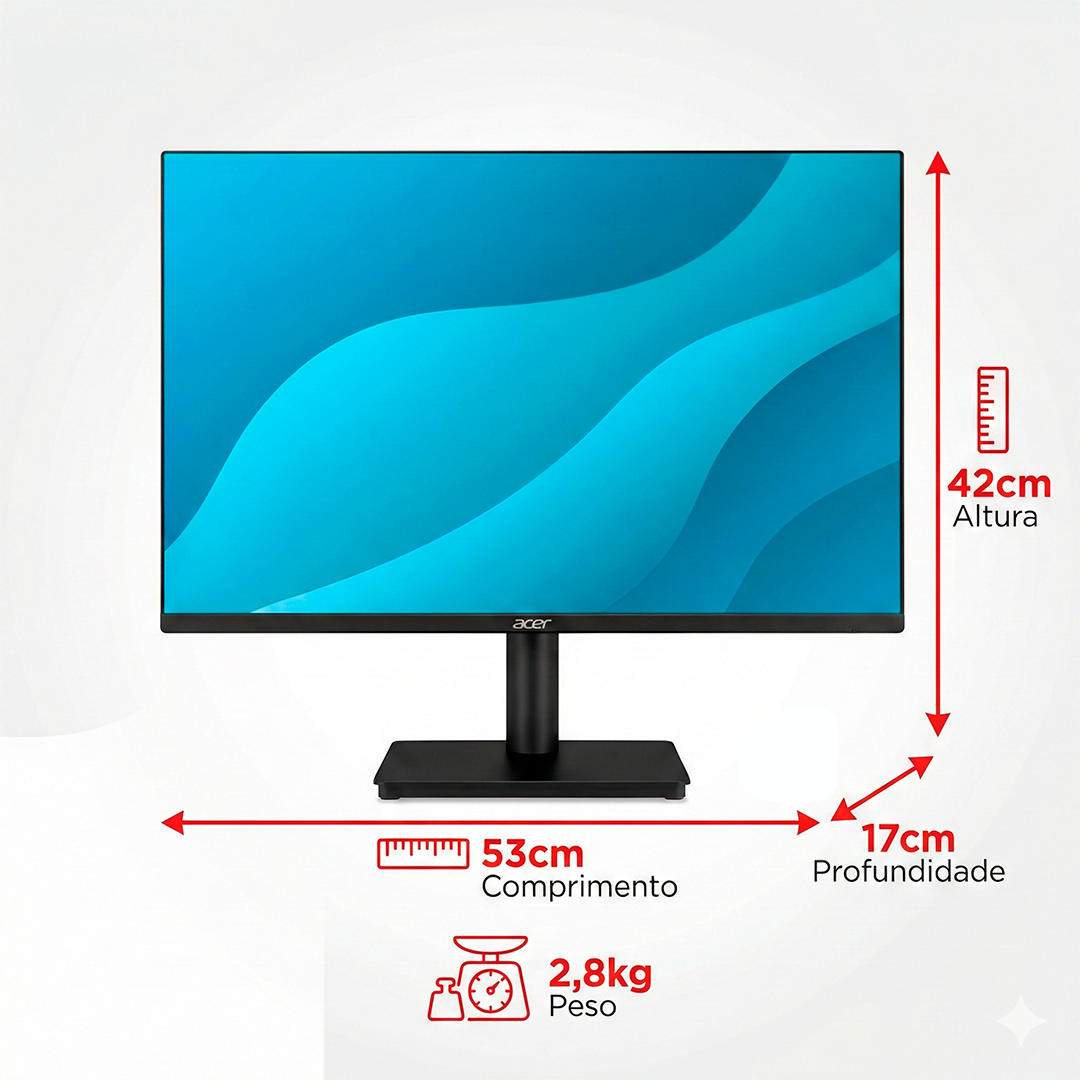 Monitor Acer Mk241y 23.8