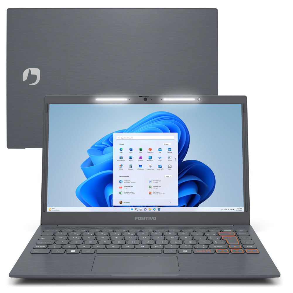 Notebook Positivo Vision C Lumina Bar 4gb 128gb 14 Hd W11