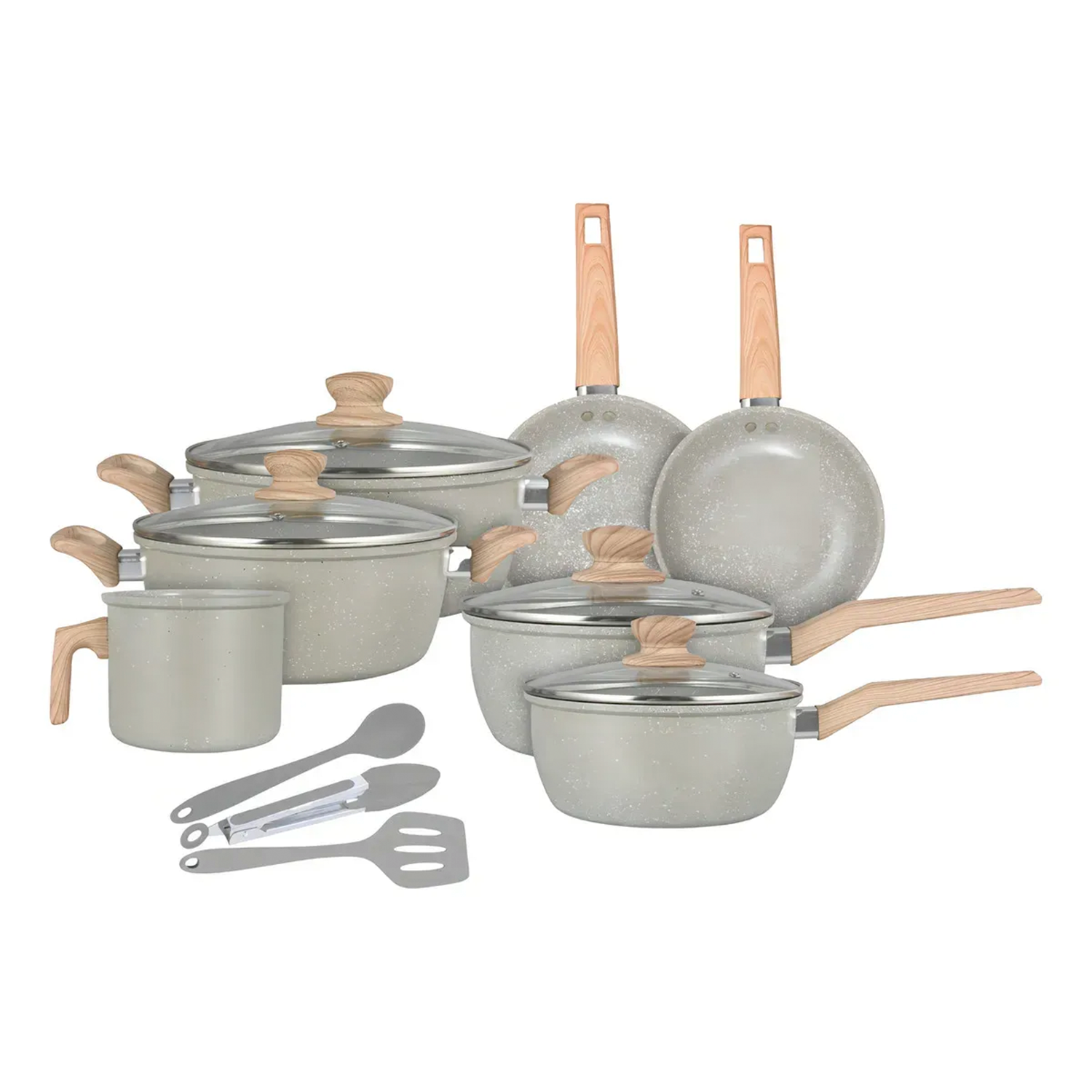 Conjunto de Panelas Neuhaus 10 Peças Cerâmica Antiaderente