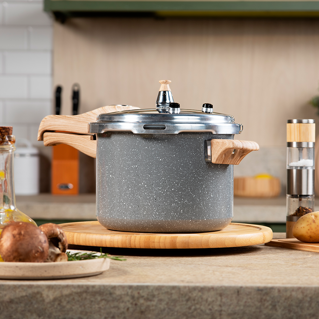 Panela Pressão Neuhaus 4.5l Indução Cerâmica Anti-aderente