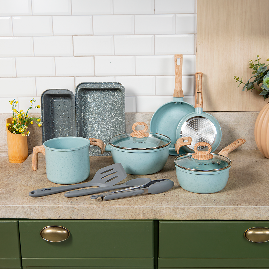 Conjunto Panelas Neuhaus 10 Peças Indução Smart Ceramic Slim