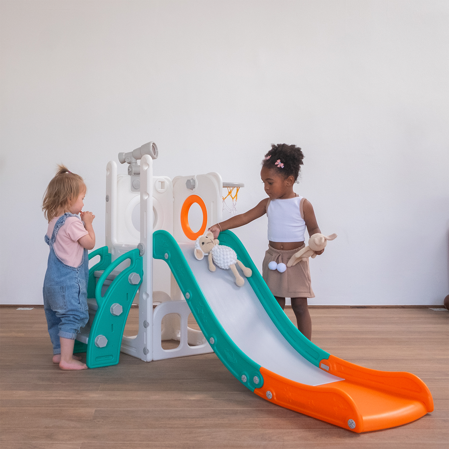 Playground Freso Baby Mini Mundo ALCH5043 1 Torre 4 em 1