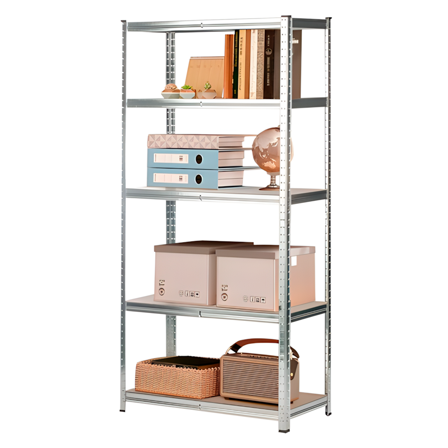 Estante de Aço Decoteam DMO‑033 5 Prateleiras Multiuso