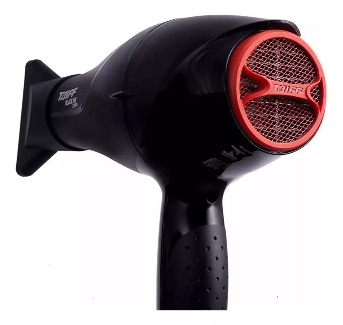 Secador De Cabelo Profissional Taiff Black Ion 2000w 110v Preto