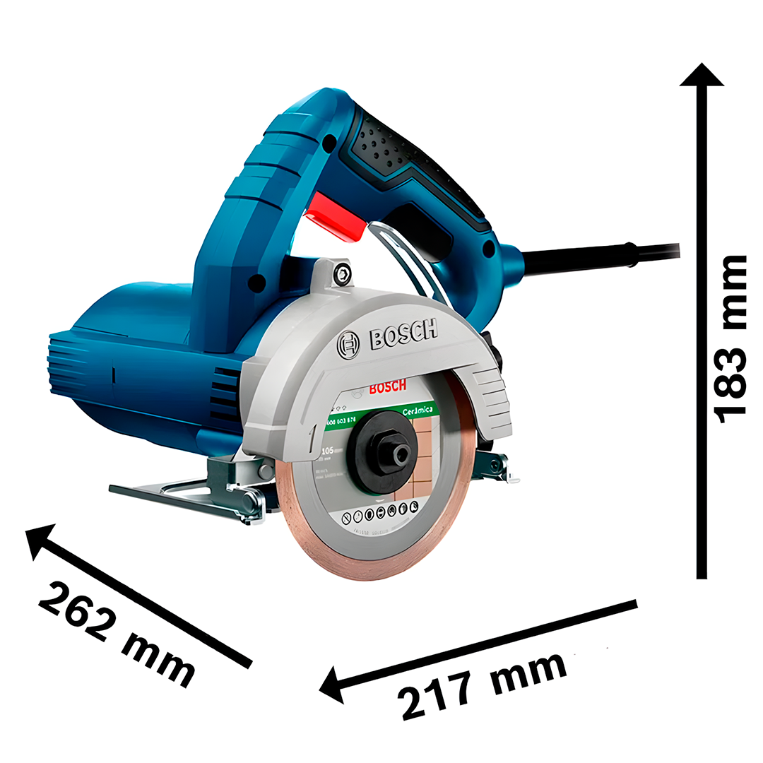 Serra Marmore Bosch Gdc 150 Titan Corte A Seco Pesado 1500W