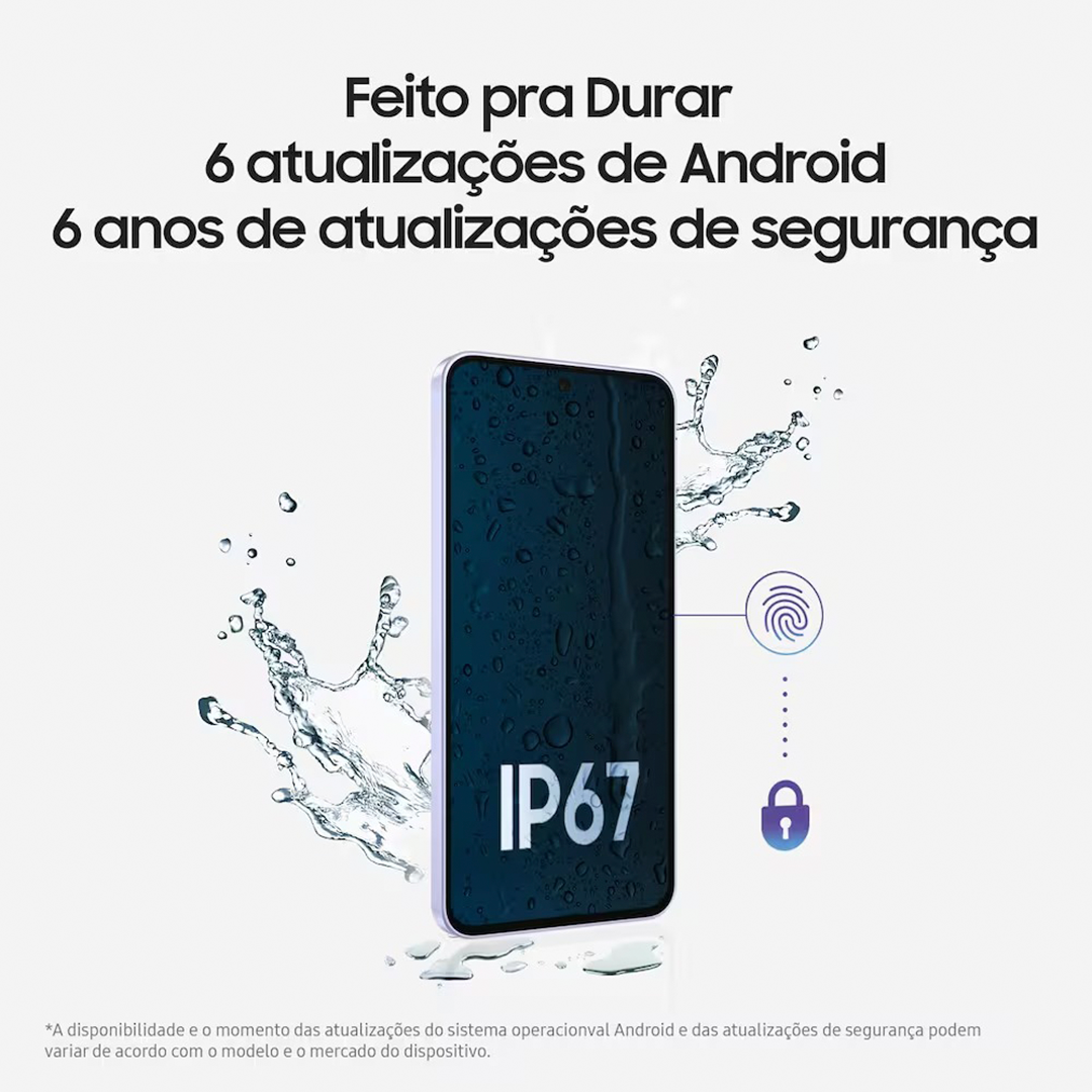 Smartphone Samsung Galaxy A26 Octa-Core 5G 256GB Tela 6.7