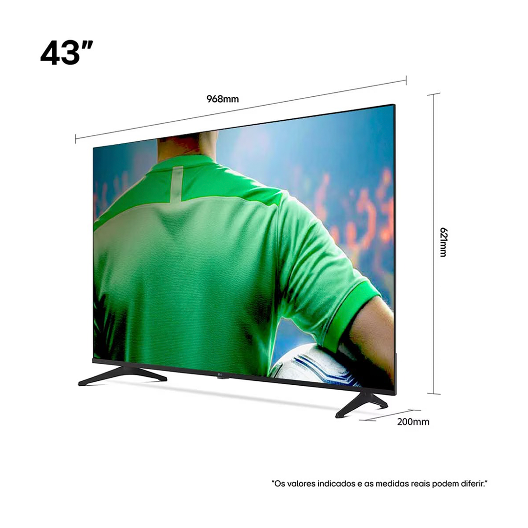 Smart TV LG 43 4k UHD 43UA7500PSA Ai Webos Alexa Gaming 20W