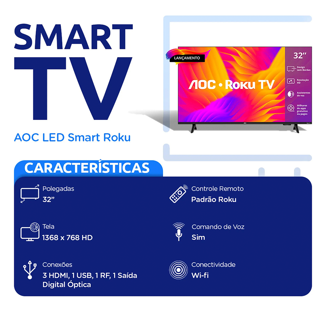 Smart Tv AOC 32